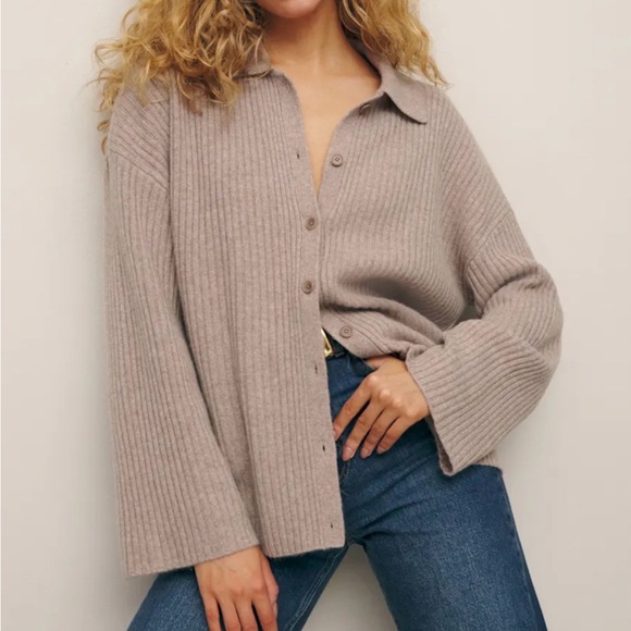 Reformation Sweaters - Reformation Fantino Cashmere Cardigan